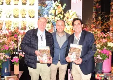 At the Interplant booth, Robbert Ilsink, Bas ter Laare and Jurjen Ilsink stood with the new Garden Roses catalog to inspire florists and wholesalers.